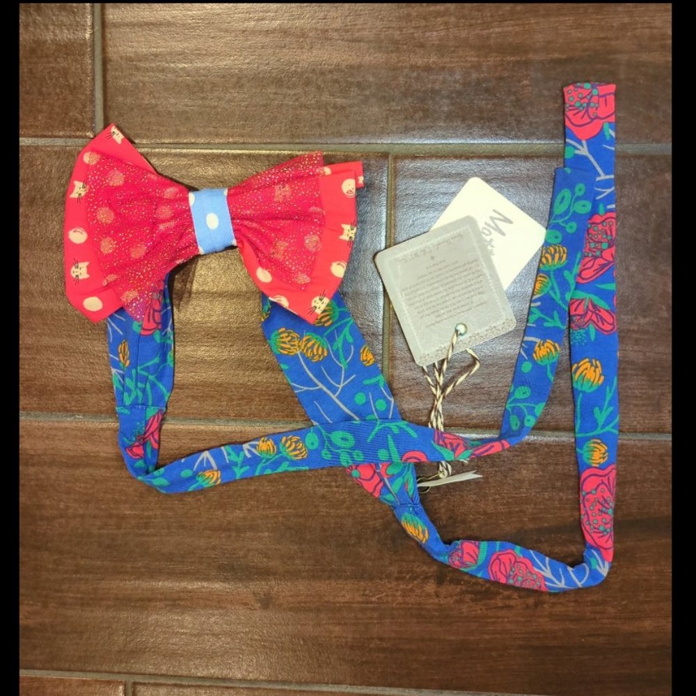 Matilda Jane So Very Merry Bow Make Believe Headband